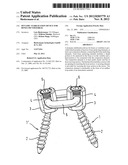 DYNAMIC STABILIZATION DEVICE FOR BONES OR VERTEBRAE diagram and image