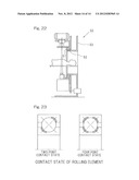 TORQUE CALCULATION METHOD, CALCULATION DEVICE, AND CALCULATION PROGRAM FOR     FOUR-POINT CONTACT BALL BEARING diagram and image