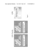 Method and Apparatus for Registering Closed and Open Loop Prepaid Gift     Cards and Other Prepaid Card Products diagram and image