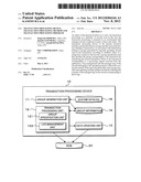 TRANSACTION PROCESSING DEVICE, TRANSACTION PROCESSING METHOD AND     TRANSACTION PROCESSING PROGRAM diagram and image