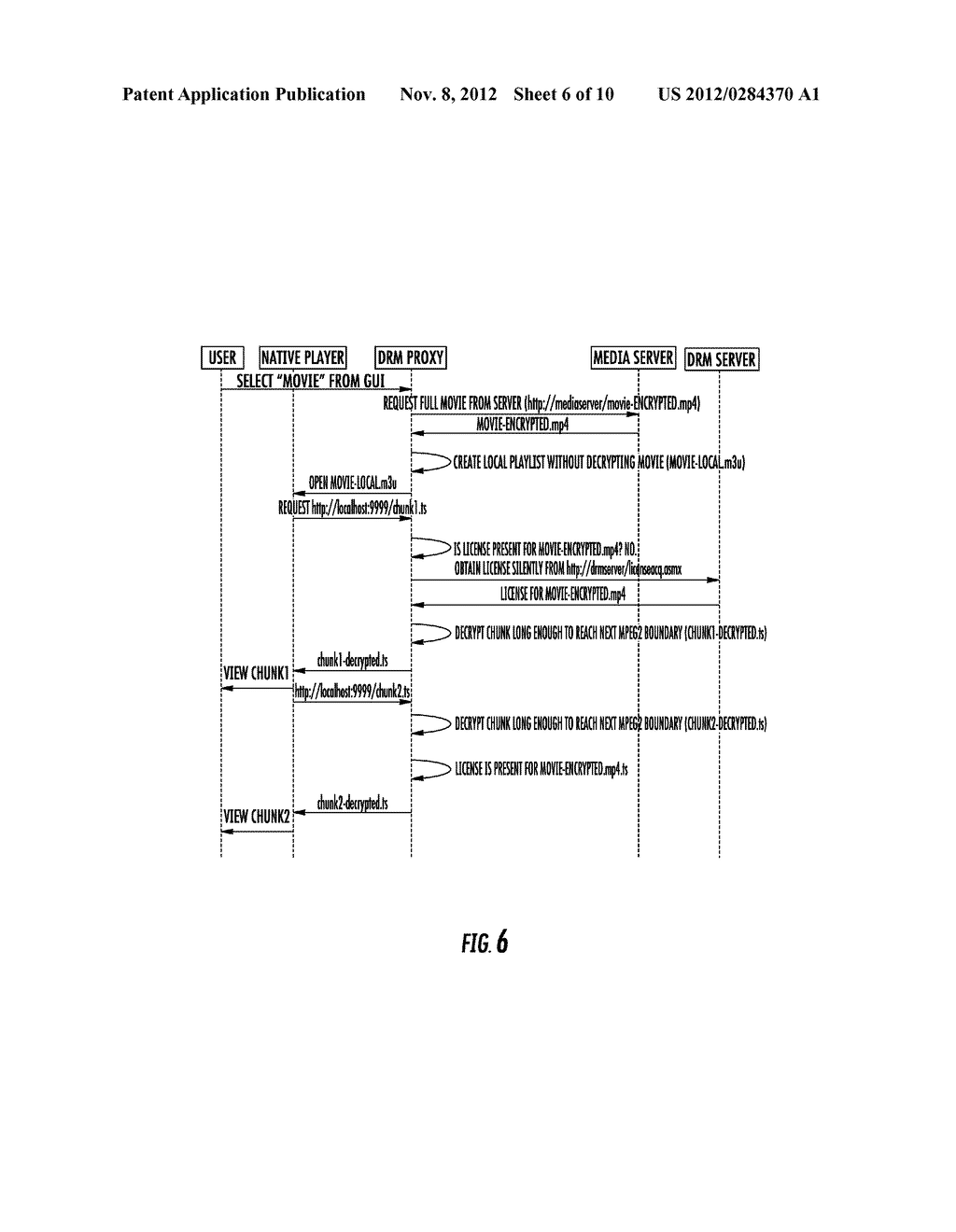 METHOD, SYSTEM, OR USER DEVICE FOR ADAPTIVE BANDWIDTH CONTROL OF PROXY     MULTIMEDIA SERVER - diagram, schematic, and image 07