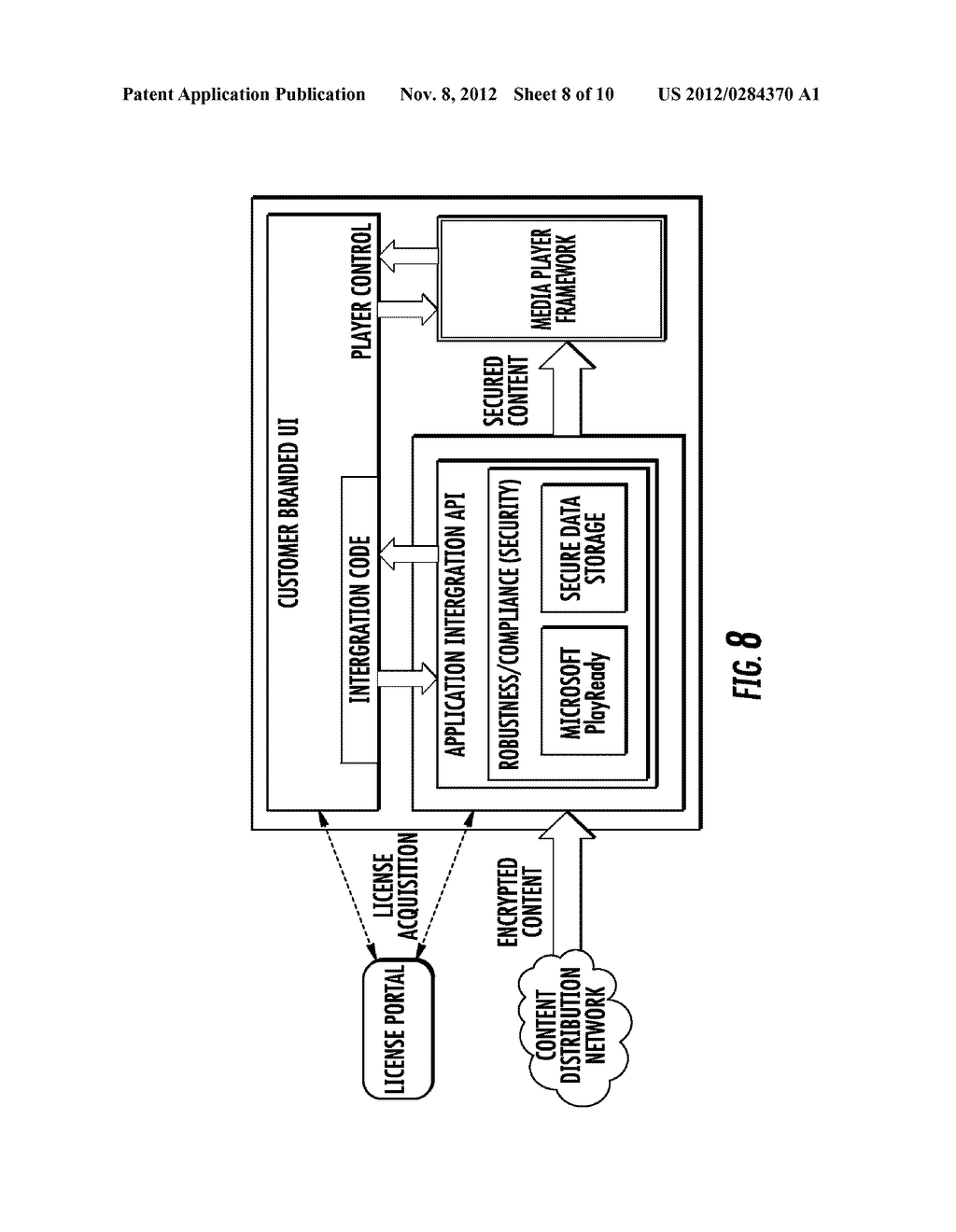 METHOD, SYSTEM, OR USER DEVICE FOR ADAPTIVE BANDWIDTH CONTROL OF PROXY     MULTIMEDIA SERVER - diagram, schematic, and image 09