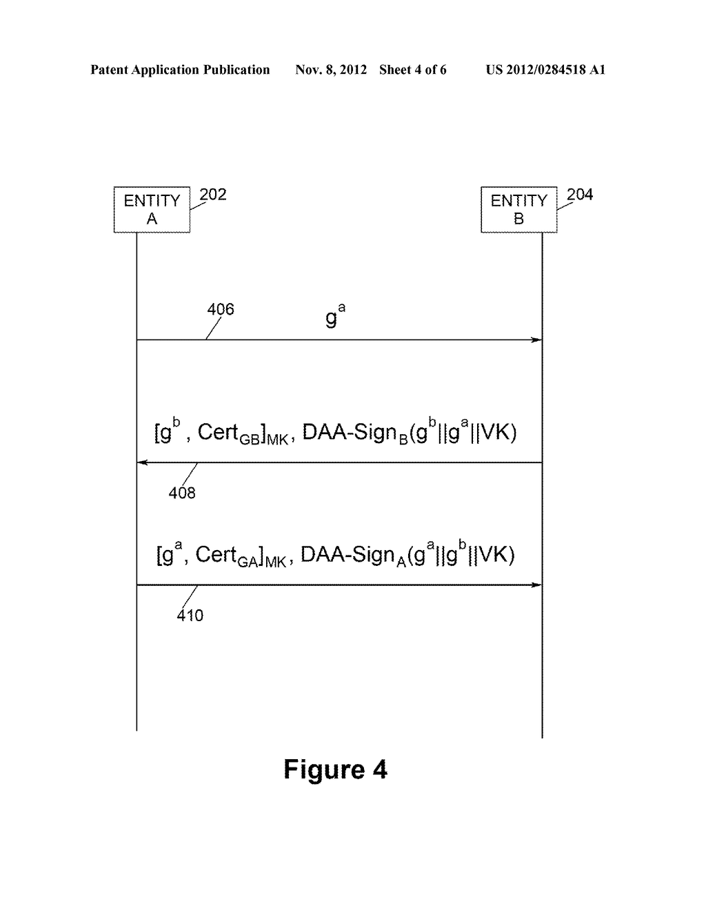METHOD OF ANONYMOUS ENTITY AUTHENTICATION USING GROUP-BASED ANONYMOUS     SIGNATURES - diagram, schematic, and image 05