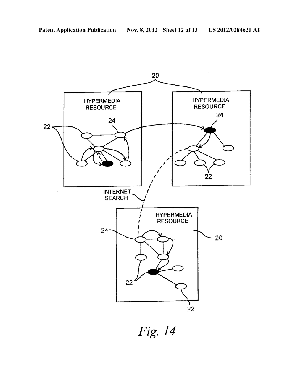 SYSTEM AND METHOD FOR CREATING AND NAVIGATING A LINEAR HYPERMEDIA RESOURCE     PROGRAM - diagram, schematic, and image 13