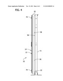 DOOR ASSEMBLY FOR AN ELECTRONIC EQUIPMENT RACK diagram and image