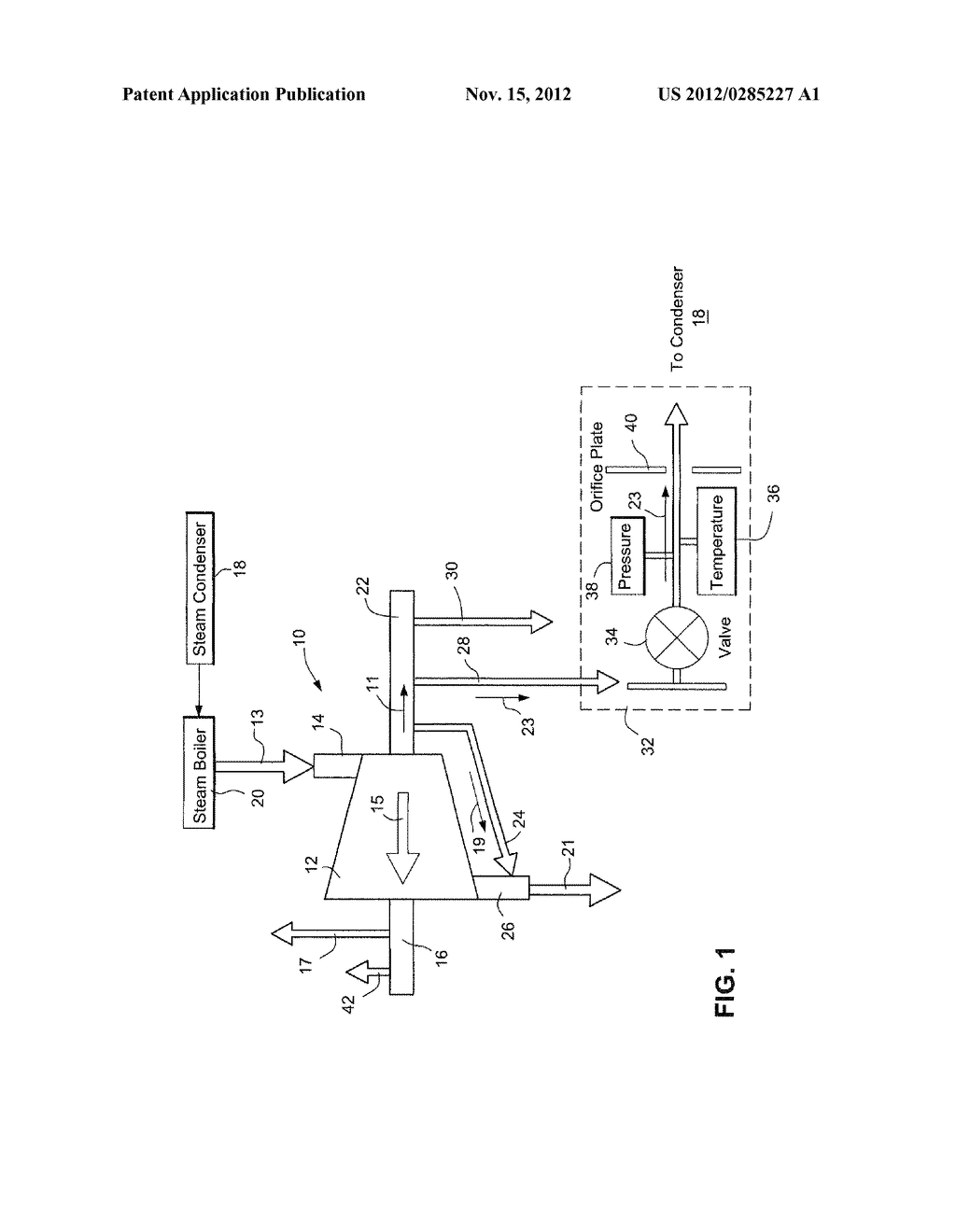 METHOD FOR DETERMINING STEAMPATH EFFICIENCY OF A STEAM TURBINE SECTION     WITH INTERNAL LEAKAGE - diagram, schematic, and image 02