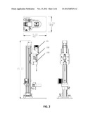 High-capacity wide-range variable rotational rate vane testing device diagram and image