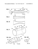 Ultrasonic flow sensor for detecting a flow of a fluid medium diagram and image