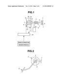 DEVICE TO CONTROL FORCE REQUIRED TO DEPRESS ACCELERATOR PEDAL diagram and image