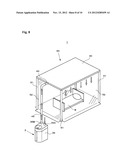 AIR DISINFECTION AND CLEANING DEVICE, AND EXHALED GAS DISINFECTION AND     CLEANING DEVICE, INTERIOR AIR DISINFECTION AND CLEANING DEVICE, AND     SIMPLIFIED ISOLATION DEVICE USING THE SAME diagram and image