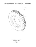 TREAD-REPLACEABLE ENVIRONMENTAL-PROTECTION WHEEL TIRE diagram and image