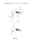 Portable manway cover hinge device diagram and image