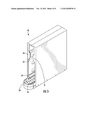 Secure Merchandising Display with Tunnel Feature diagram and image