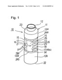 FIXED-AMOUNT DISCHARGE SQUEEZE CONTAINER diagram and image