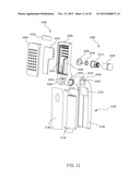 FOLDING CLAMSHELL SHOWER diagram and image