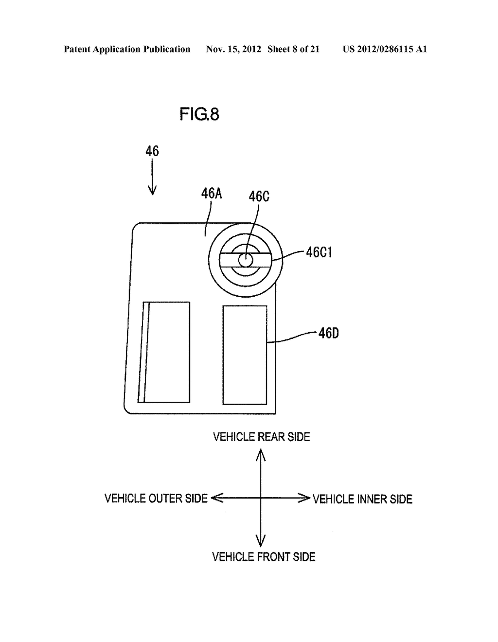 UTILITY PART ASSEMBLY FOR MOUNTING UTILITY PART TO VEHICULAR INTERIOR PART - diagram, schematic, and image 09