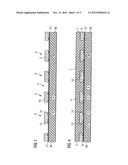 BLANK INCLUDING A COMPOSITE PANEL WITH SEMICONDUCTOR CHIPS AND PLASTIC     PACKAGE MOLDING COMPOUND AND METHOD AND MOLD FOR PRODUCING THE SAME diagram and image