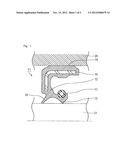 VEHICLE ENGINE OIL SEAL diagram and image