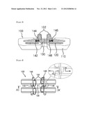 Rubber Crawler Having Metal Core for Improvement of Wheel Separation and     Durability diagram and image