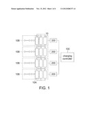 ELECTRONIC DEVICE USING RECHARGEABLE BATTERIES AND BATTERY STATUS CONTROL     METHOD APPLICABLE THERETO diagram and image