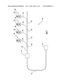 OPTICAL FIBER ARRAY CABLES AND ASSOCIATED FIBER OPTIC CABLES AND SYSTEMS diagram and image