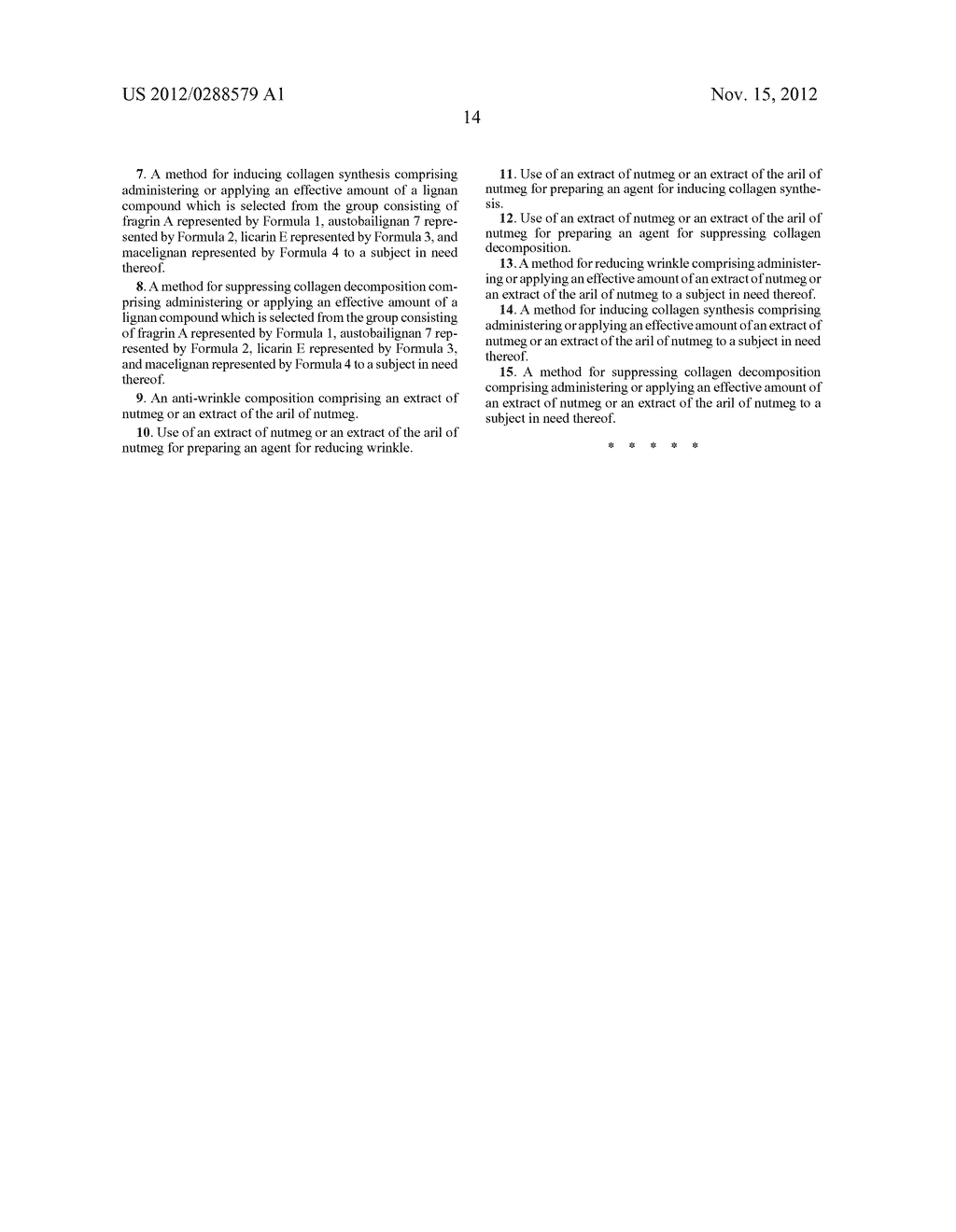 USE OF LIGNAN COMPOUND FOR ANTI-WRINKLE TREATMENT - diagram, schematic, and image 22