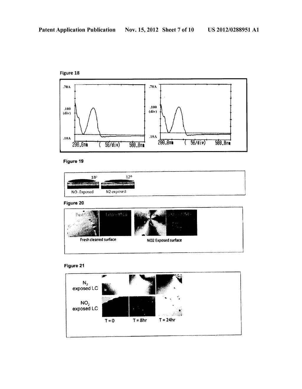 DETECTION OF VAPOR PHASE COMPOUNDS BY CHANGES IN PHYSICAL PROPERTIES OF A     LIQUID CRYSTAL - diagram, schematic, and image 08