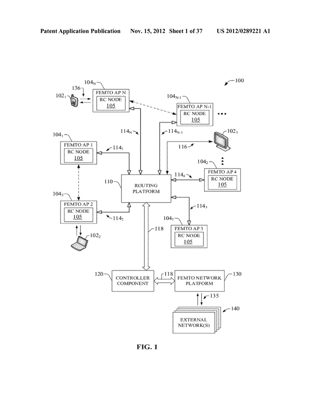 Intra-Premises Content and Equipment Management In A Femtocell Network - diagram, schematic, and image 02