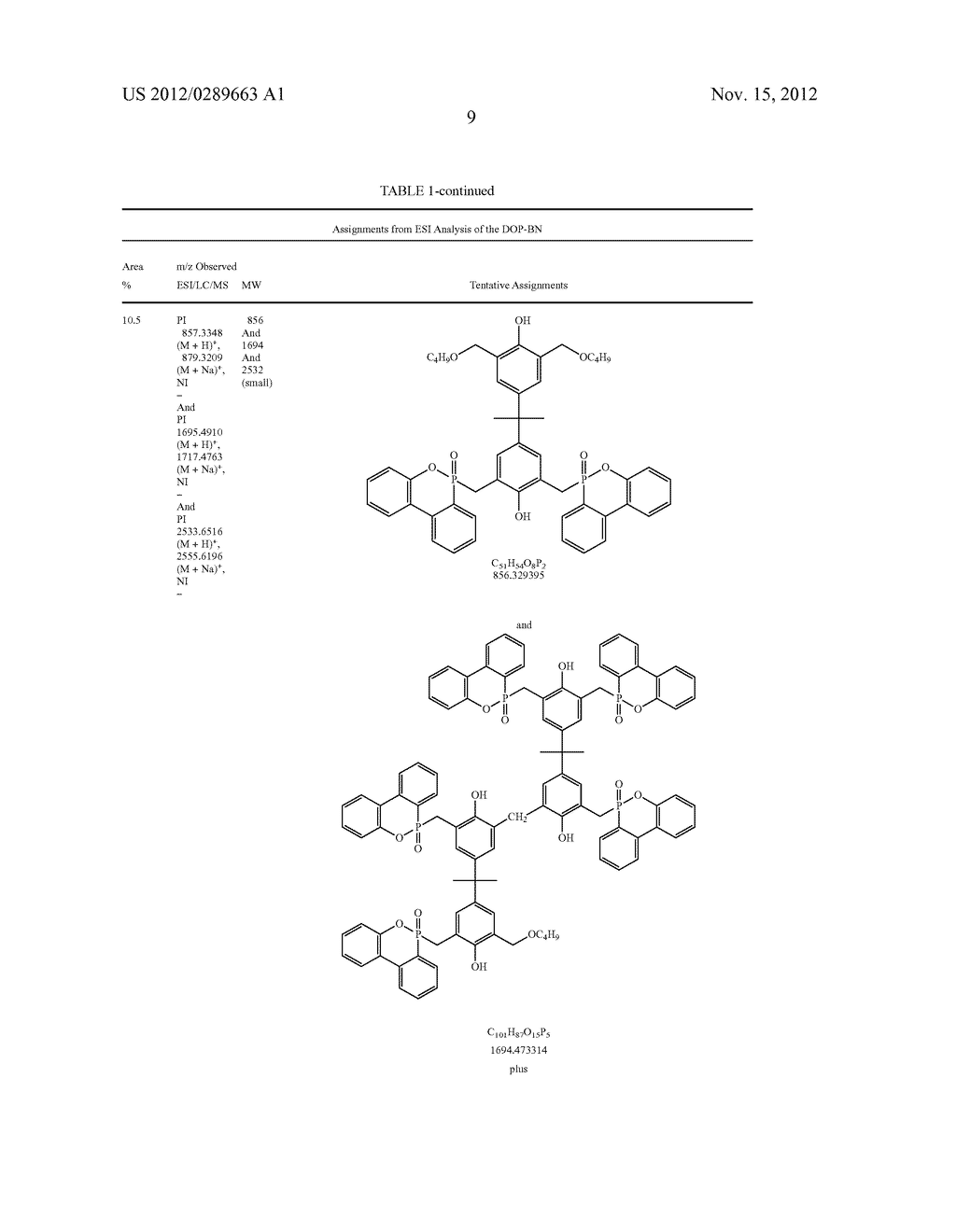 THERMOSETTING MONOMERS AND COMPOSITIONS CONTAINING PHOSPHORUS AND CYANATO     GROUPS - diagram, schematic, and image 12