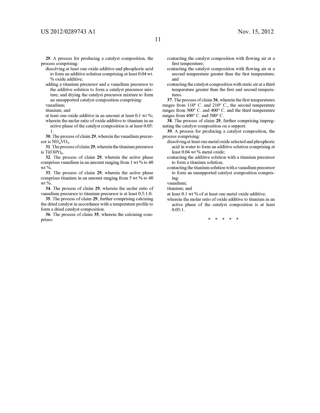 CATALYSTS FOR PRODUCING ACRYLIC ACIDS AND ACRYLATES - diagram, schematic, and image 12