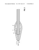 ELASTIC CAP FOR THE PROTECTION OF THE DISTAL END OF A CATHETER HAVING AN     INNER AND AN OUTER HOSE diagram and image