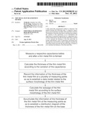 THIN METAL FILM MEASUREMENT METHOD diagram and image