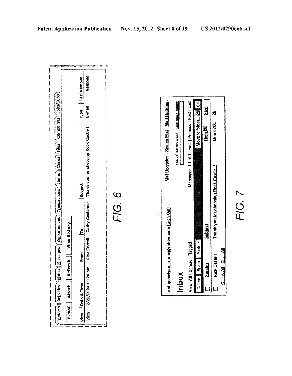 MESSAGE TRACKING FUNCTIONALITY BASED ON THREAD-RECURRENT DATA - diagram, schematic, and image 09