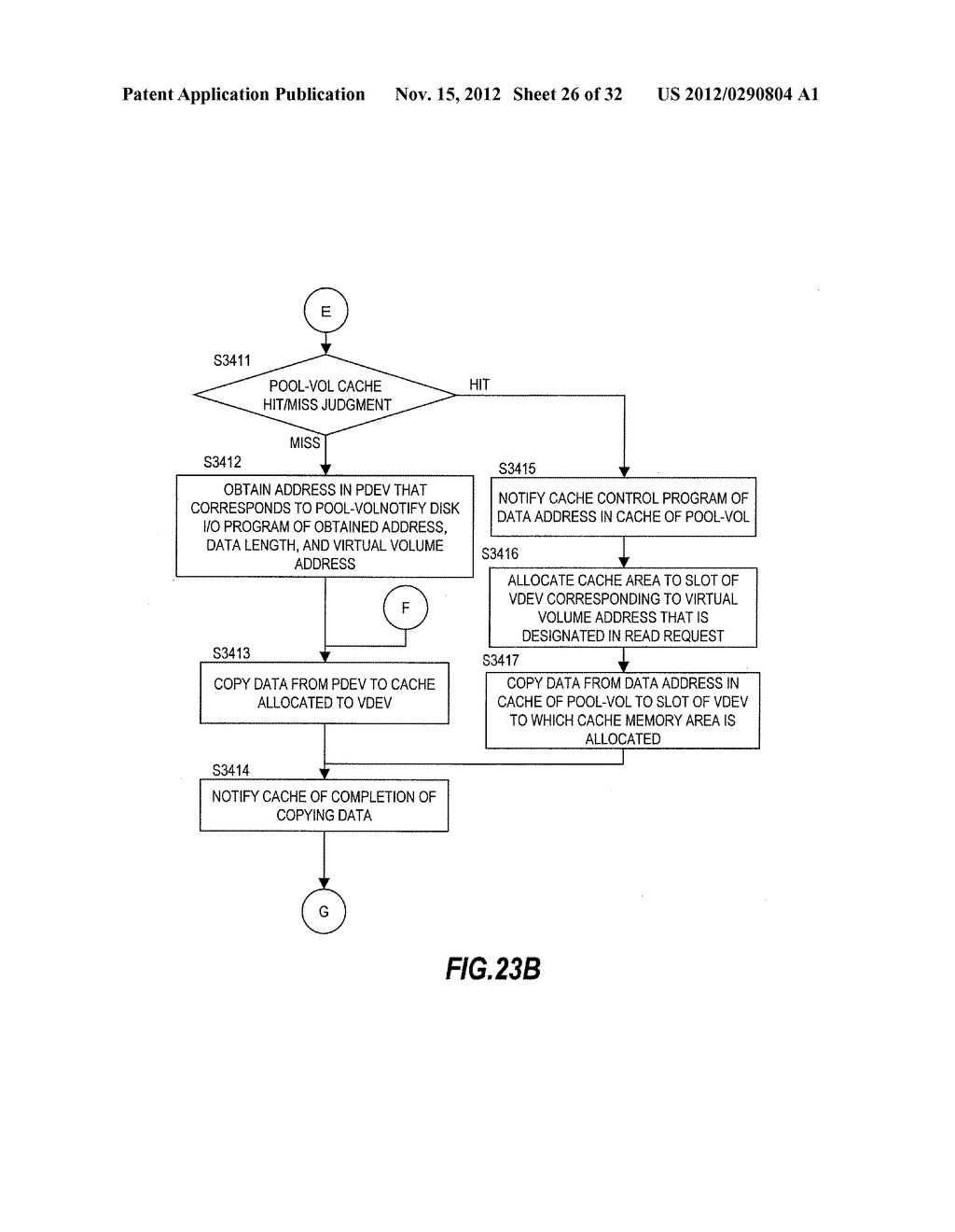 STORAGE SYSTEM FOR A STORAGE POOL AND VIRTUAL VOLUMES - diagram, schematic, and image 27