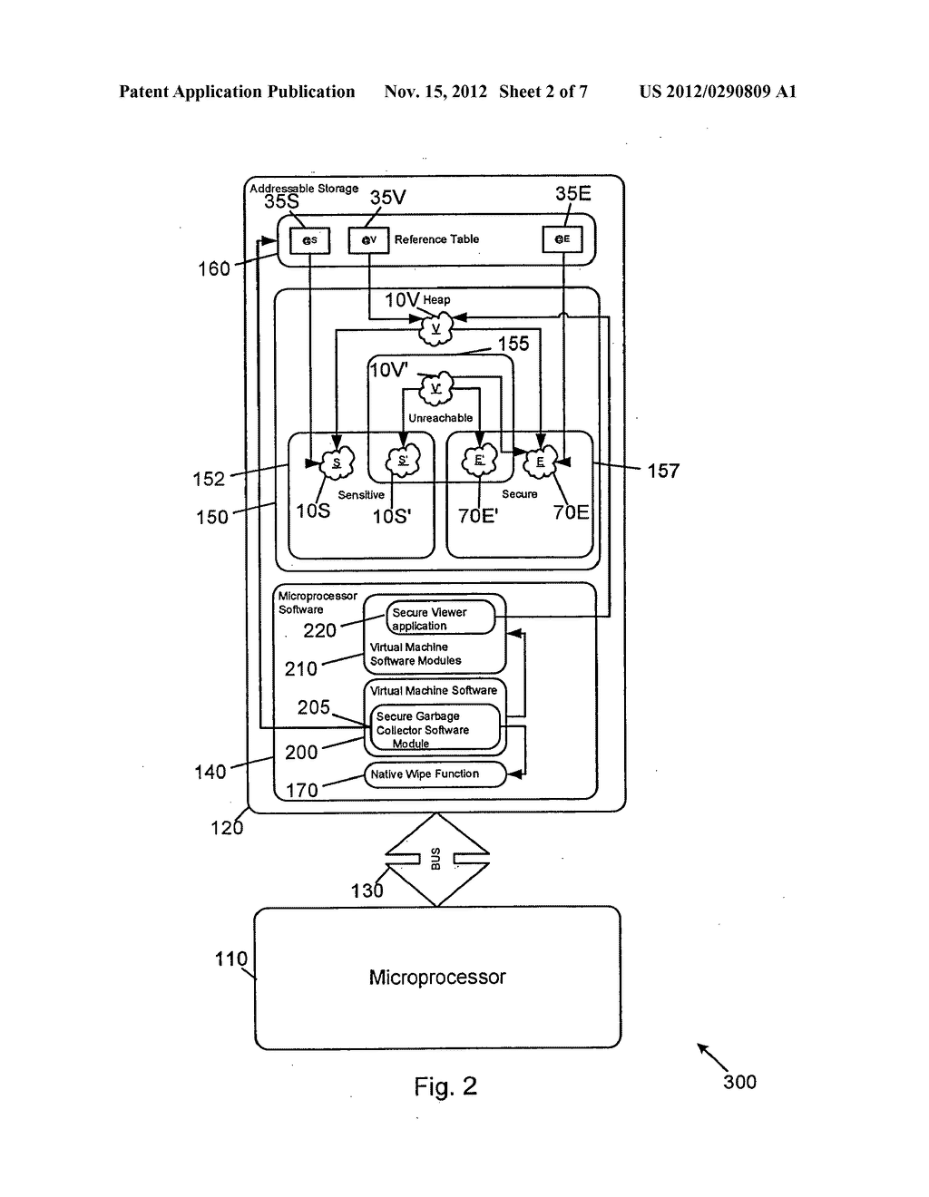 System and Method of Secure Garbage Collection on a Mobile Device - diagram, schematic, and image 03