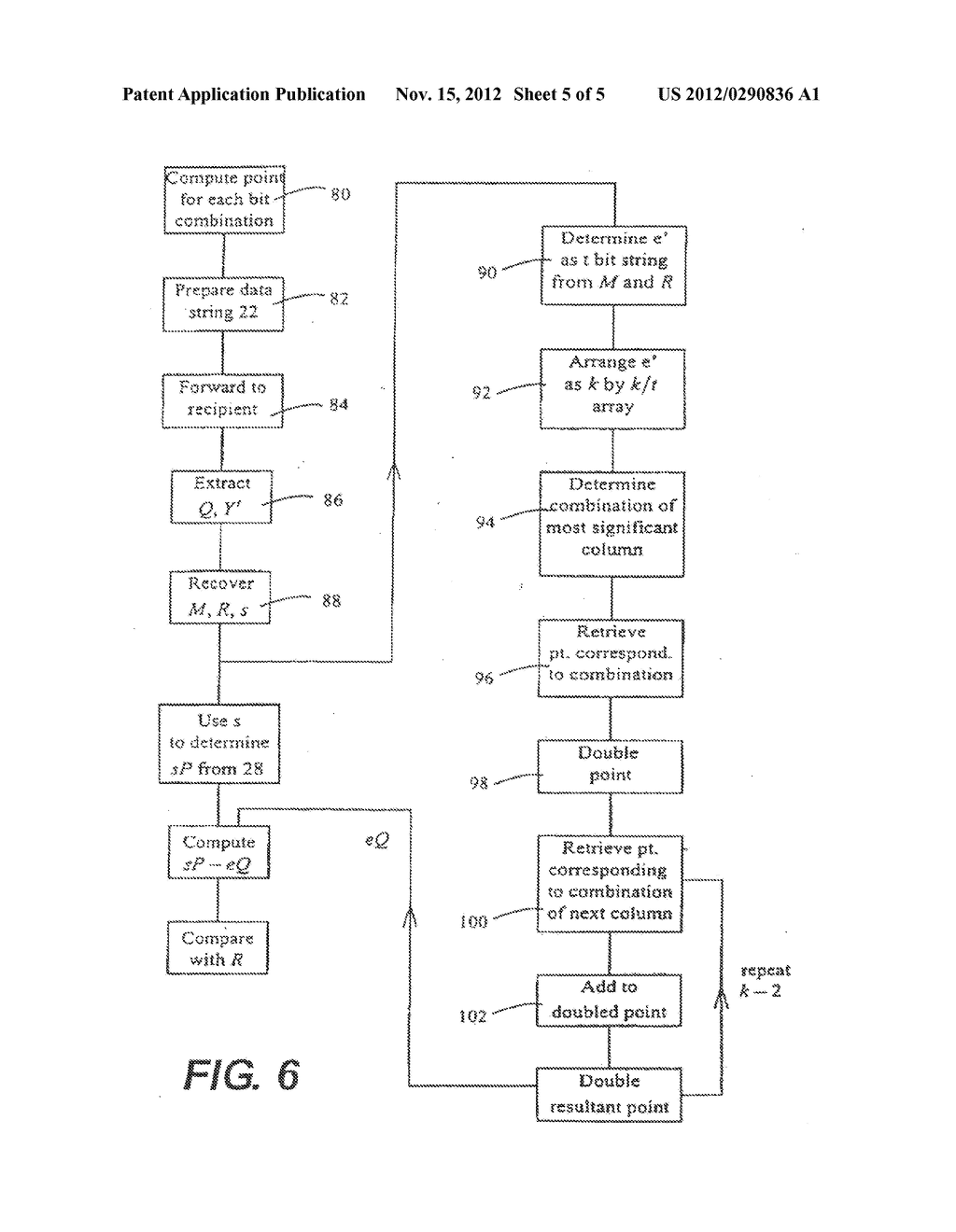 ACCELERATED SIGNATURE VERIFICATION ON AN ELLIPTIC CURVE - diagram, schematic, and image 06