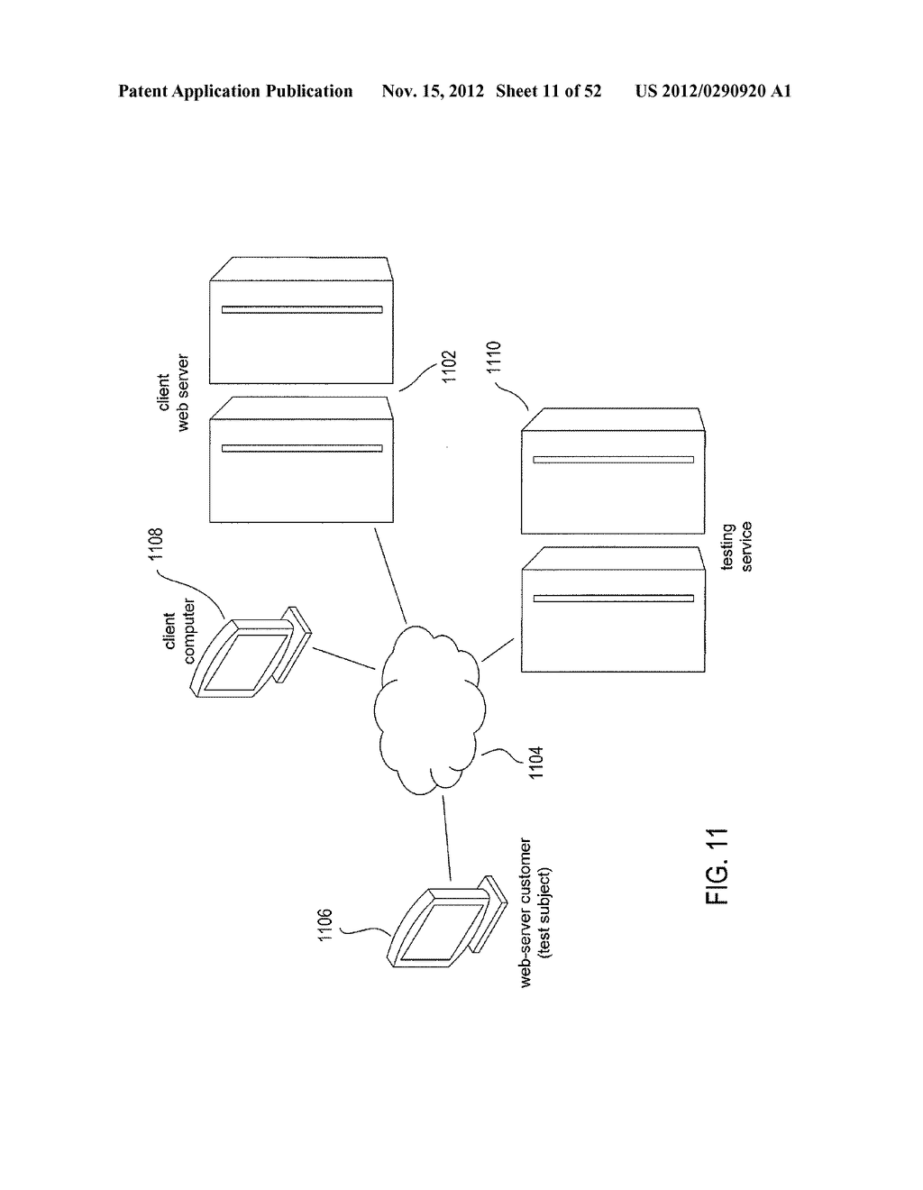 GRAPHICAL-USER-INTERFACE-BASED METHOD AND SYSTEM FOR DESIGNING AND     CONFIGURING WEB-SITE TESTING AND ANALYSIS - diagram, schematic, and image 12