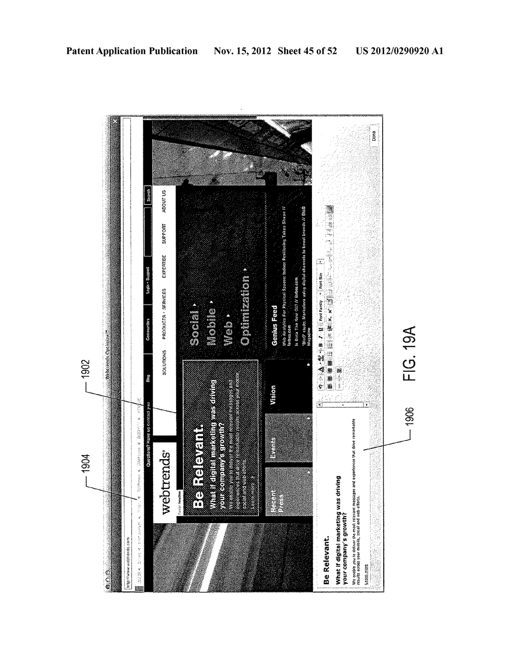 GRAPHICAL-USER-INTERFACE-BASED METHOD AND SYSTEM FOR DESIGNING AND     CONFIGURING WEB-SITE TESTING AND ANALYSIS - diagram, schematic, and image 46