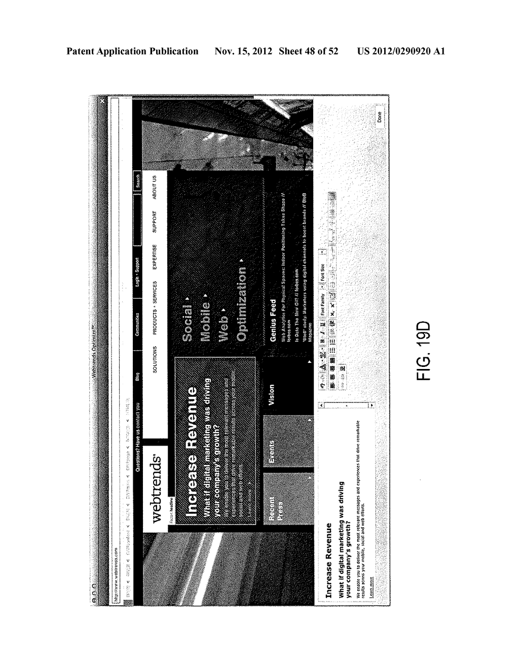 GRAPHICAL-USER-INTERFACE-BASED METHOD AND SYSTEM FOR DESIGNING AND     CONFIGURING WEB-SITE TESTING AND ANALYSIS - diagram, schematic, and image 49