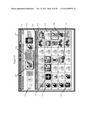 SYSTEM AND METHOD FOR AN INTERACTIVE MOBILE-OPTIMIZED ICON-BASED PROFILE     DISPLAY AND ASSOCIATED PUBLIC FIGURE SOCIAL NETWORK FUNCTIONALITY diagram and image