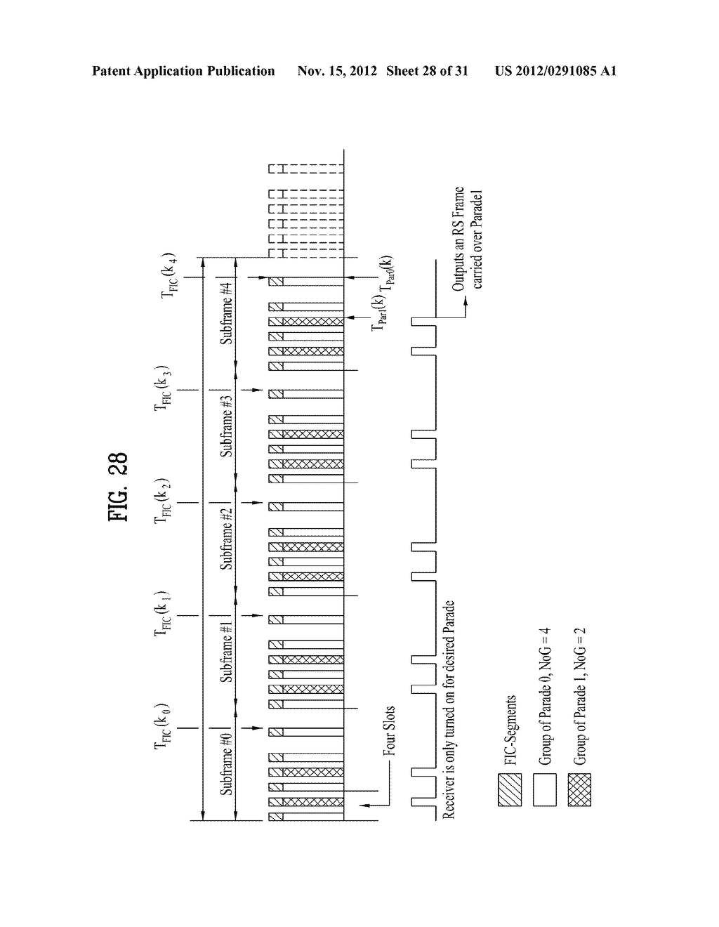 METHOD OF RECEIVING A BROADCASTING SIGNAL AND RECEIVING SYSTEM FOR     RECEIVING A BROADCASTING SIGNAL - diagram, schematic, and image 29
