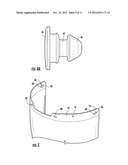 LATCHING MECHANISM FOR RETENTION OF FACE SHIELD LENS diagram and image