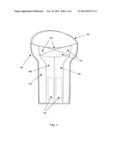 Disposable underarm perspiration pad diagram and image