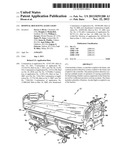 HOSPITAL BED HAVING ALERT LIGHT diagram and image