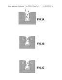 Assembly of an Overmolded Element Having Hooks and of a Mold Including a     Pedestal diagram and image