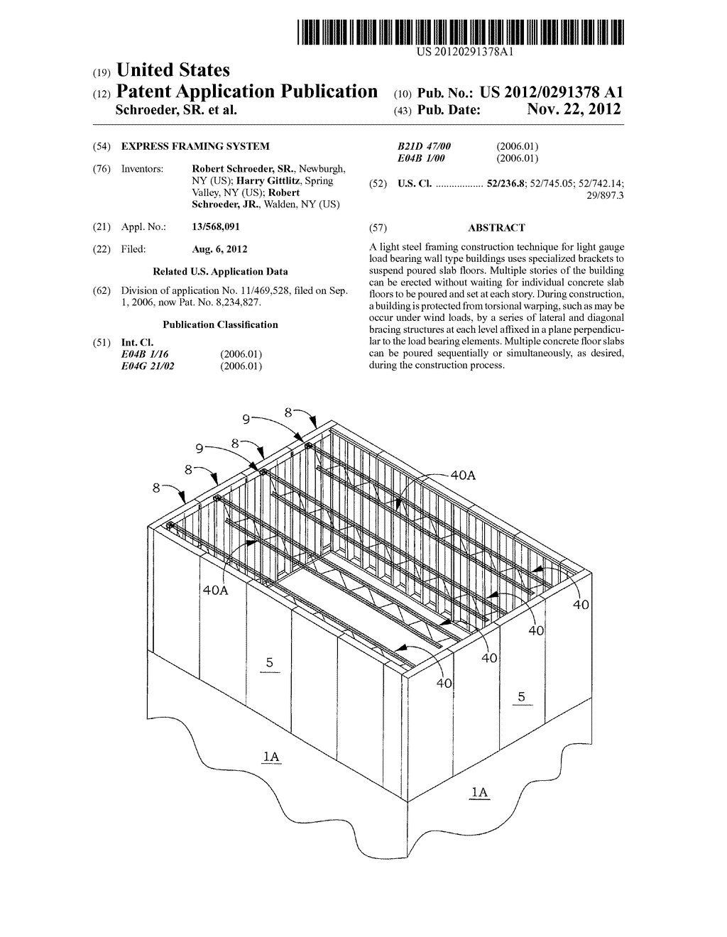 EXPRESS FRAMING SYSTEM - diagram, schematic, and image 01