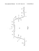 Metal Profile Member To Be Used As A Formwork Assisting In The     Construction of Metal/Concrete Flooring diagram and image