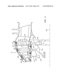 Turbine Section of High Bypass Turbofan diagram and image