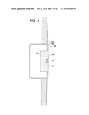 Method and apparatus for finished installation of electrical outlet box     without use of external cover plate diagram and image