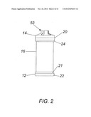 Top loading fluid vial housing diagram and image